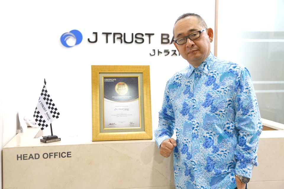Direktur Utama J Trust Bank Ritsuo Fukadai. (Foto: Istimewa)