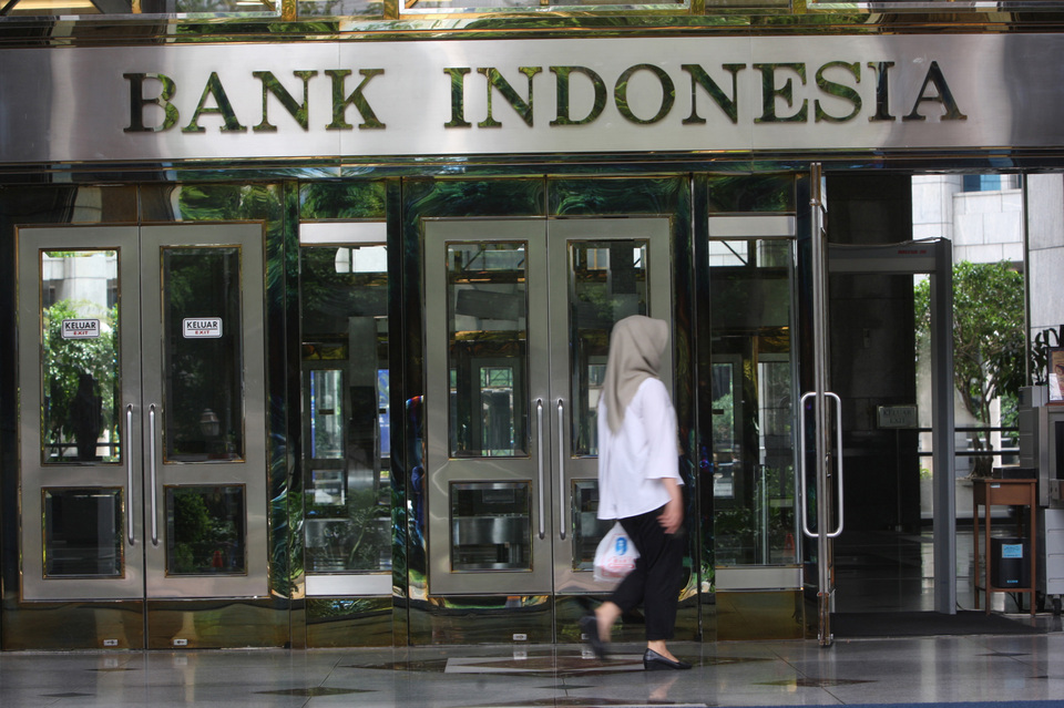 Kantor Bank Indonesia (BI) di Jakarta. (BeritaSatu Photo/Mohammad Defrizal)
