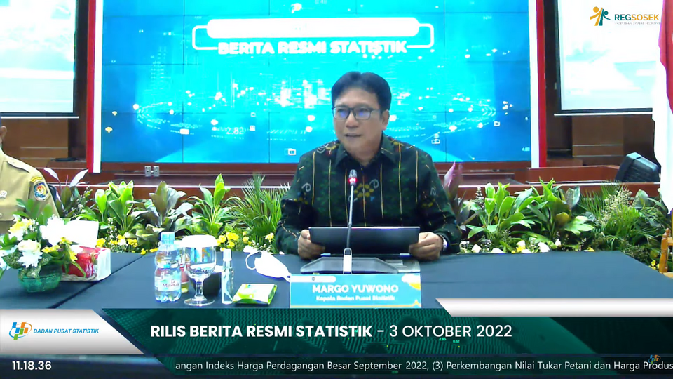 Kepala BPS Margo Yuwono
