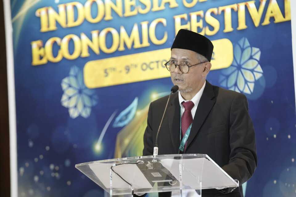 Kepala Pelaksana BPKH Anggito Abimanyu dalam Konferensi Haji Internasional Keempat. (ist)