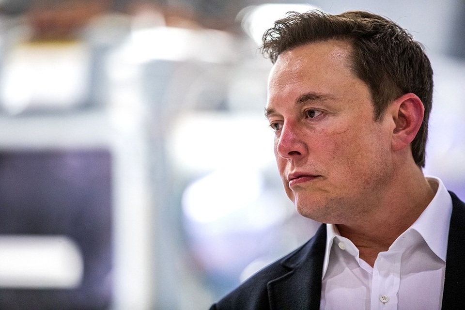 CEO Tesla Elon Musk. (Foto: Philip Pacheco/AFP)