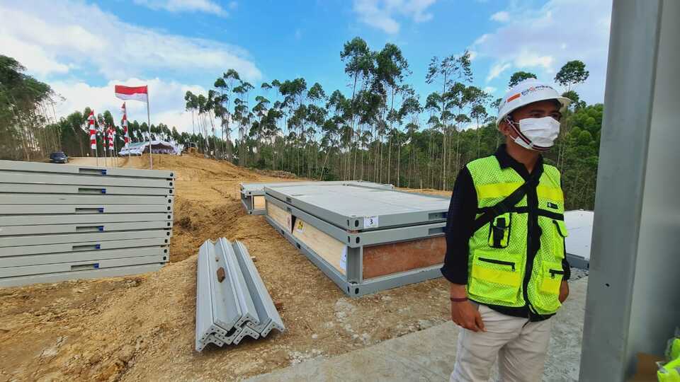 Salah satu proyek di IKN.