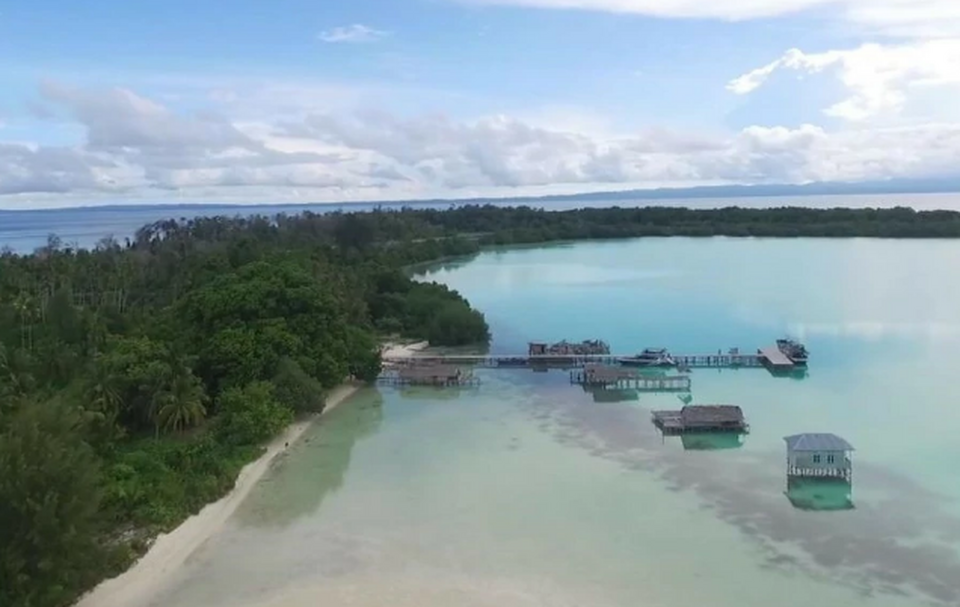 Gambaran keindahan Kepulauan Widi, Halmahera Selatan, Maluku Utara.  (Foto: ANTARA/Dok. Kabupaten Halmahera Selatan)