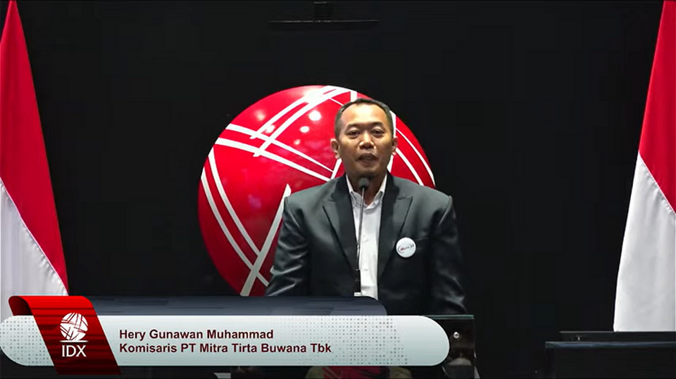 Komisaris Mitra Tirta Buwana Hery Gunawan Muhammad. (Ist)