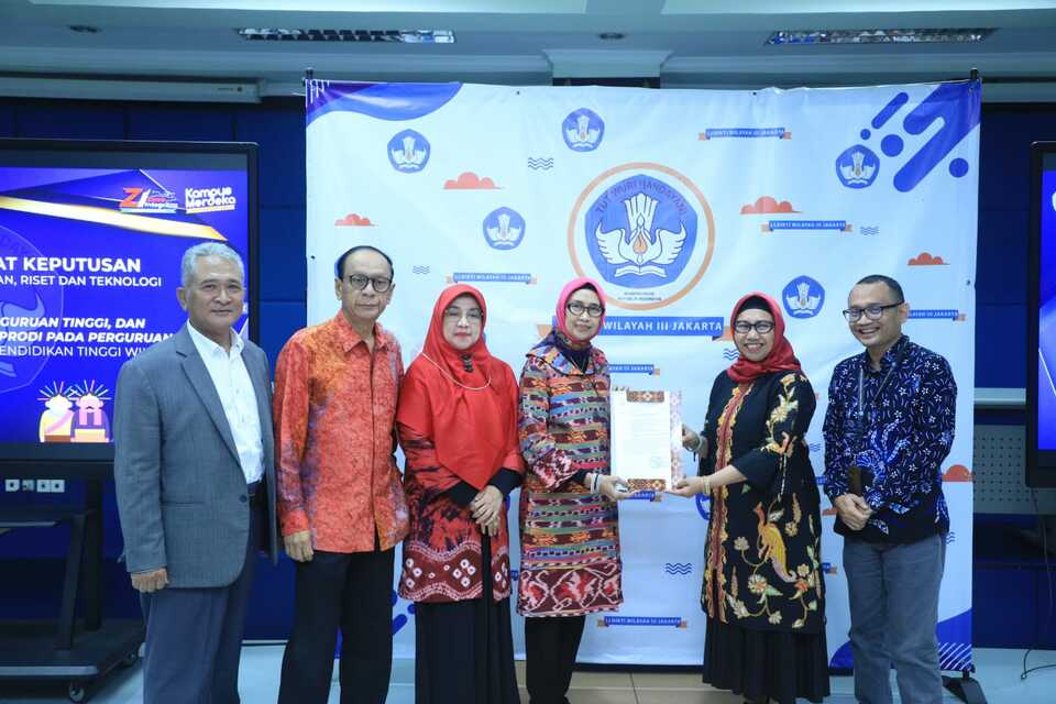Universitas Pancasila Tambah Dua Program Studi Baru 