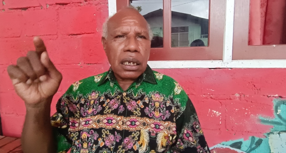 Kepala Suku Besar Wikaya Kabupaten Keerom, Papua, Herman Yoku