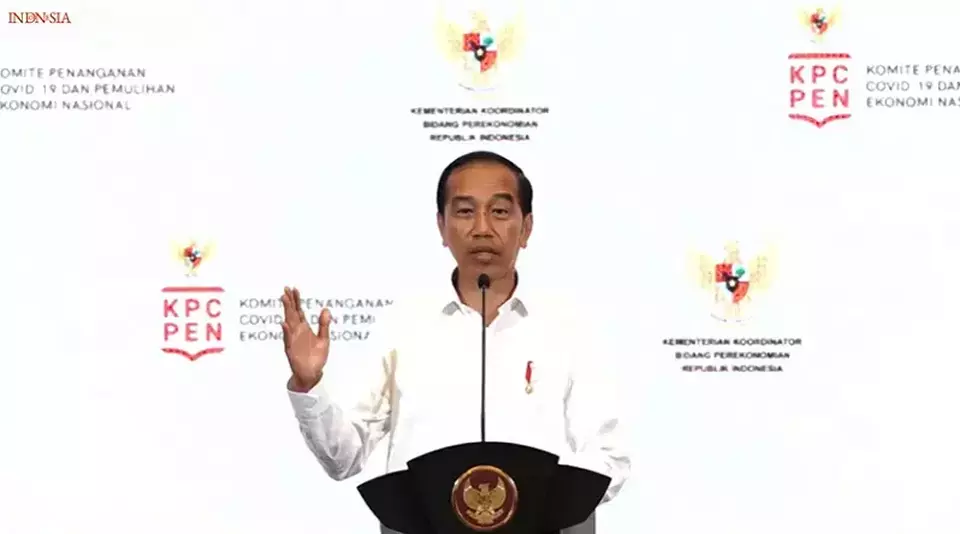 Presiden Joko Widodo (Jokowi) dalam Rapat Koordinasi Nasional Transisi Penanganan Covid-19 dan Pemulihan Ekonomi Nasional (PC-PEN) Tahun 2023, Kamis (26/1/2023).