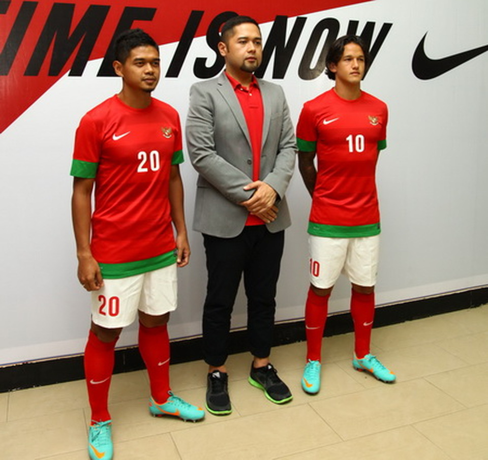 Nike Ciptakan Jersey Daur Ulang Timnas Indonesia