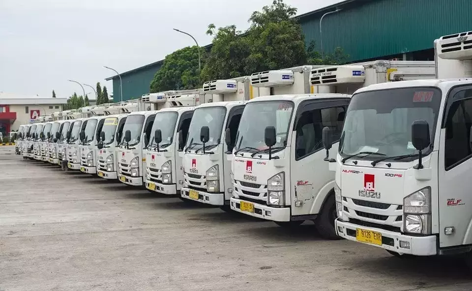 Armada PT Jasa Berdikari Logistics Tbk (LAJU). (Foto: LAJU)