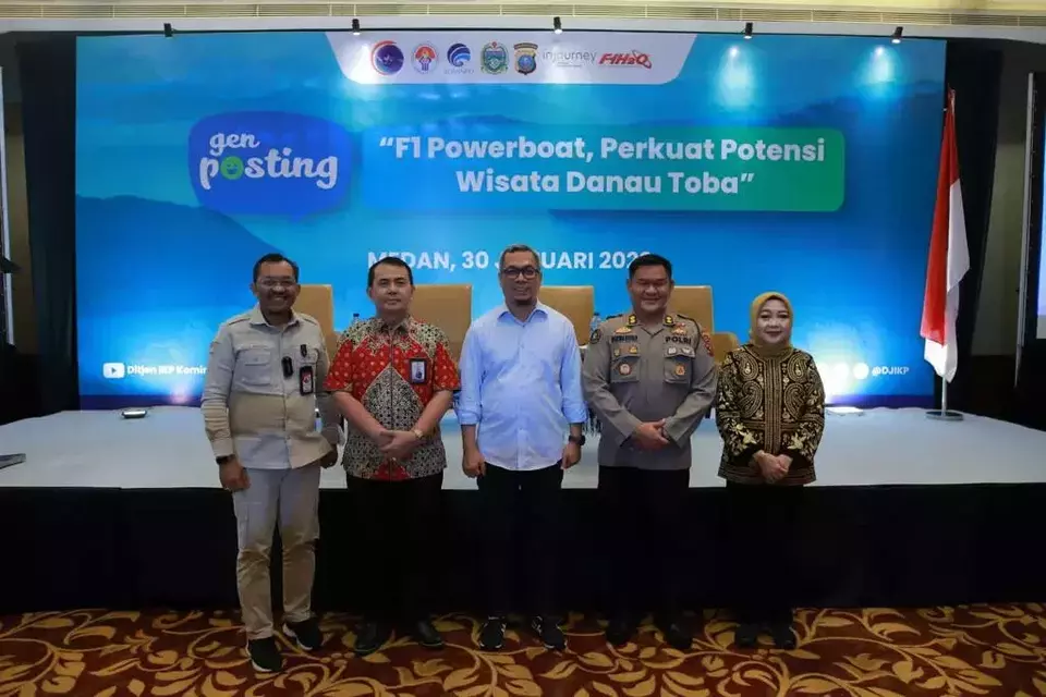 F1 Powerboat untuk Promosikan Citra Pariwisata Danau Toba