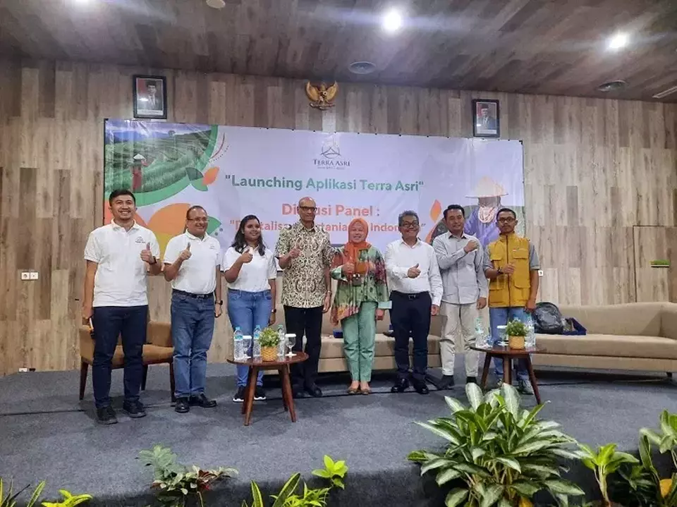 Start-up agritech Terra Asri membangun aplikasi untuk memberdayakan petani dan pemangku kepentingan. (Ist)