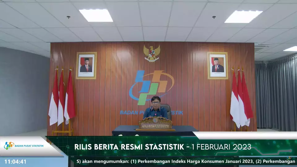 Kepala BPS Margo Yuwono Inflasi Februari 2023