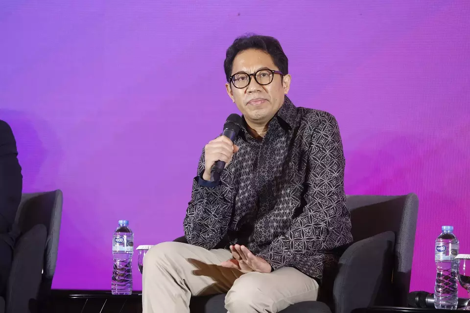 Direktur Penilaian Perusahaan Bursa Efek Indonesia I Gede Nyoman Yetna. (B-Universe Photo/David Gita Roza)