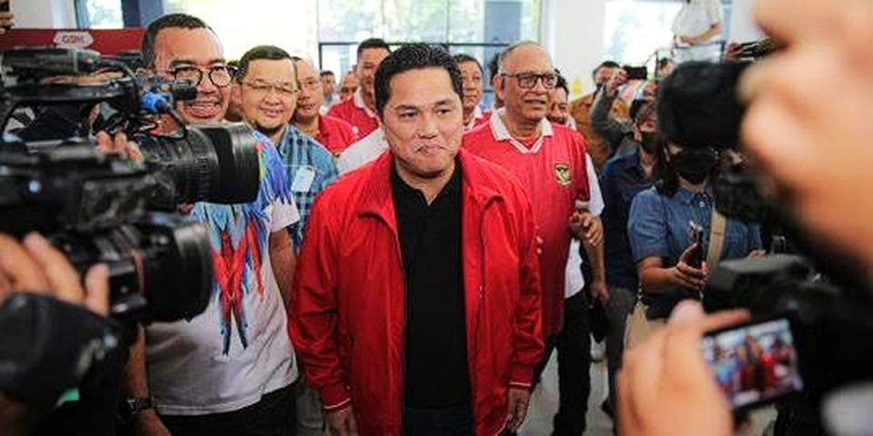 Erick Thohir jelang pemilihan Ketum PSSI