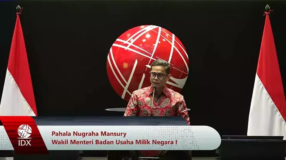 Wakil Menteri BUMN I Pahala Nugraha Mansury. (Ist)