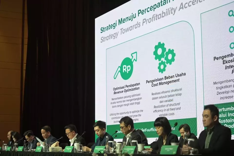 Emiten teknologi PT GoTo Gojek Tokopedia Tbk (GOTO) berencana kelakukan penyesuaian dan konsolidasi tim serta struktur bisnis untuk mendorong perusahaan menuju kemandirian finansial. Dalam pernyataan resmi Jumat ini (10/3/2023), manajemen GOTO menyatakan langkah penyesuaian dan konsolidasi ini berdampak pada pemangkasan 600 posisi dalam seluruh ekosistem Grup GoTo, (foto : Dok Go To).