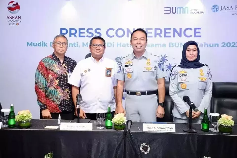 Kementerian Badan Usaha Milik Negara (BUMN) meluncurkan program mudik bersama BUMN untuk Lebaran 2023. (Ist)