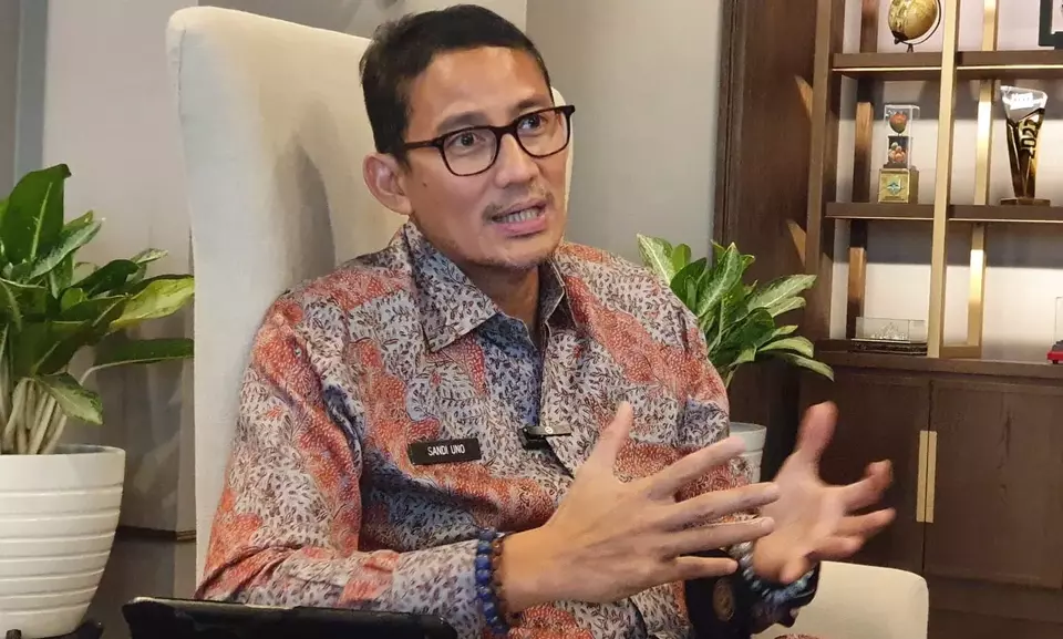 Sandiaga Uno, menteri Pariwisata dan Ekonomi Kreatif