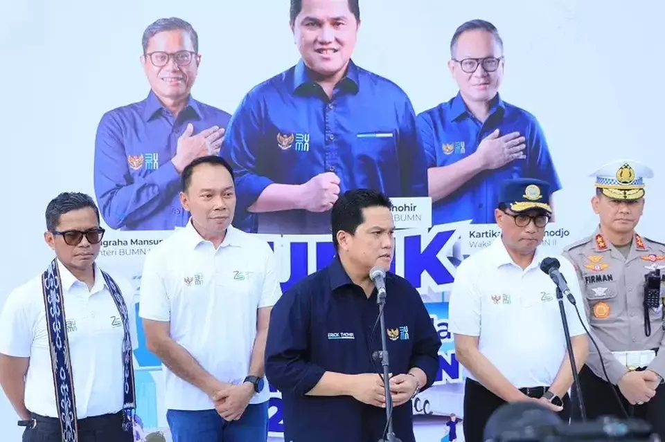 Erick Thohir (tengah). Ist