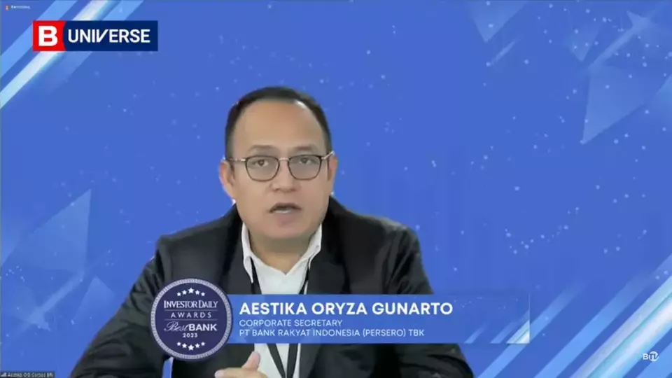 Aestika Orya Gunarto, corsec BRI