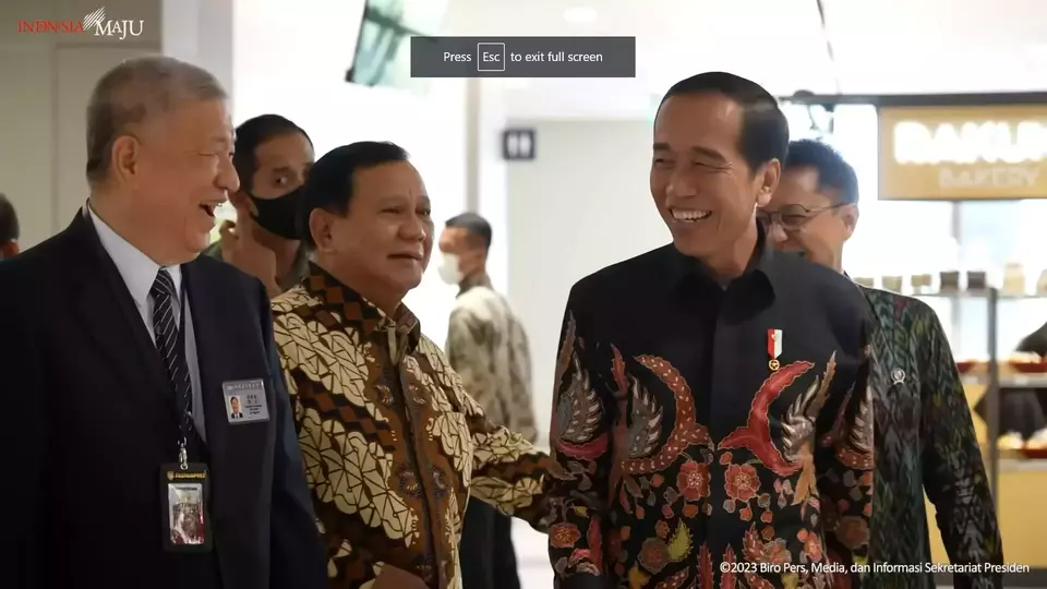 Youtube/Sekretariat Presiden