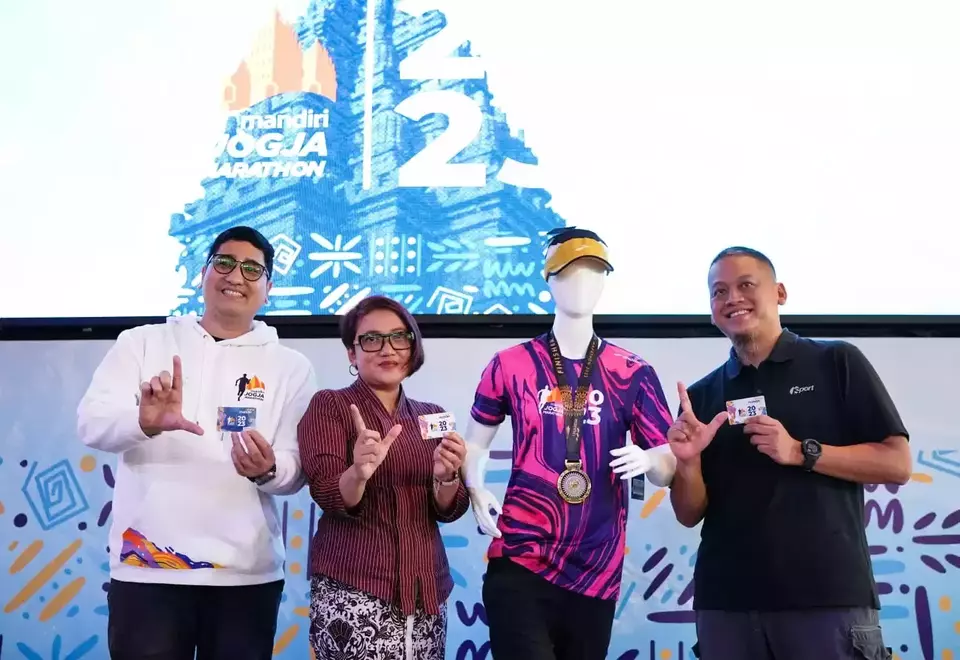 Mandiri Jogja Marathon (MJM) 2023, ajang lari tahunan akan digelar di jantung pariwisata Yogyakarta di kawasan Prambanan pada 18 Juni 2023. (ist)