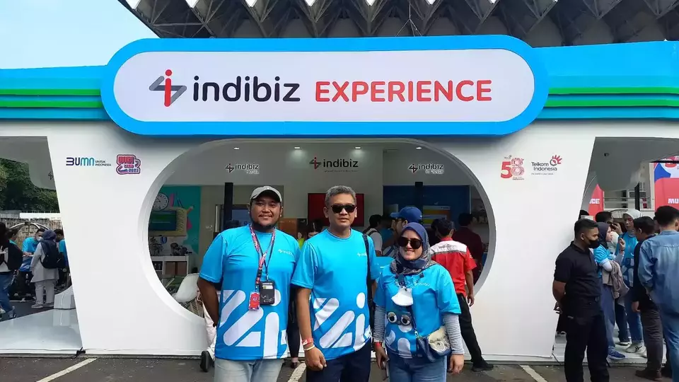 Telkom menyodorkan solusi digital untuk dunia usaha, yakni Indibiz. (ist) 