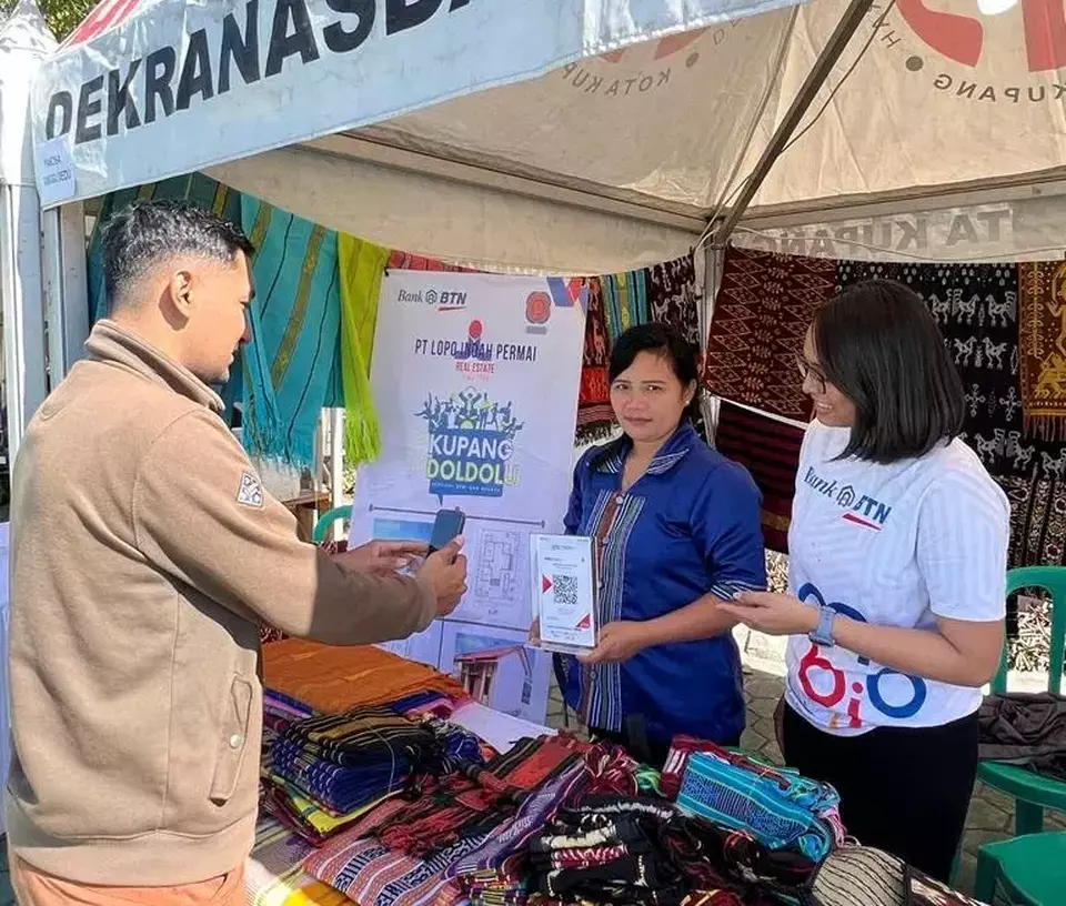 Pengembang Dan BTN Dukung UMKM Lewat Expo "Kupang Doldolu"