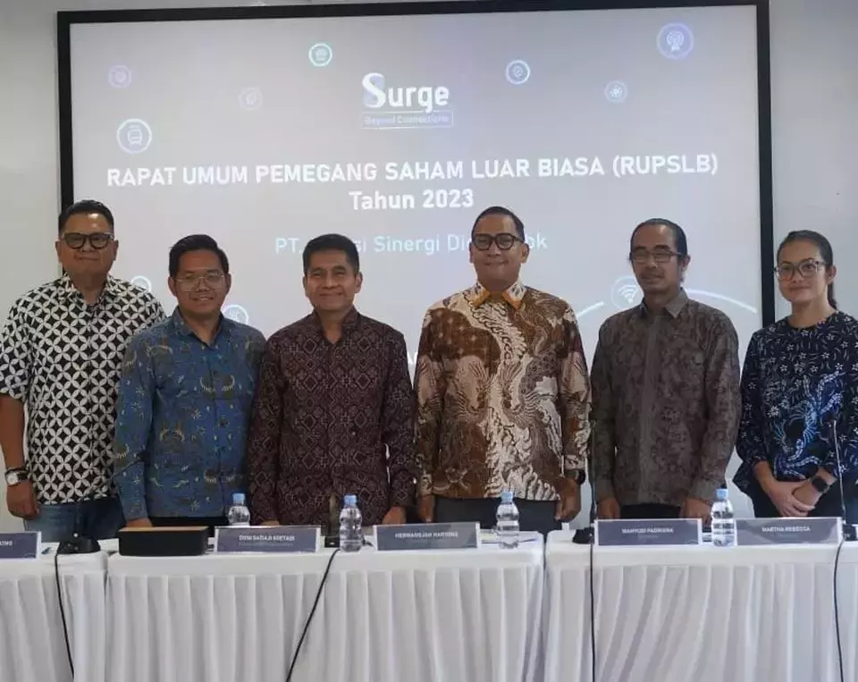 RUPSLB  PT Solusi Sinergi Digital Tbk (WIFI) atau Surge 