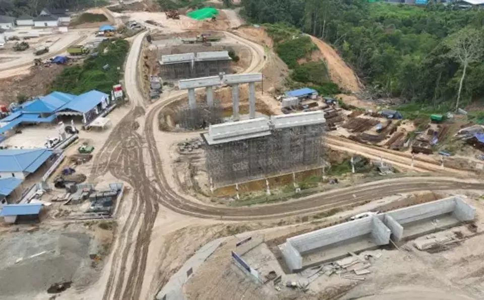 Proyek jalan tol IKN. Ilustrasi foto: PUPR