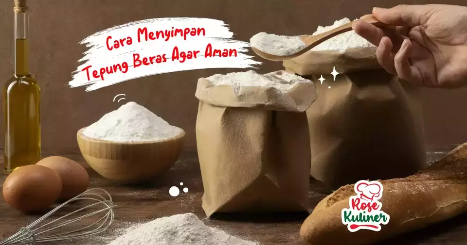 Ilustrasi tepung Rose Brand.