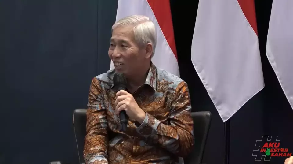 Lo Kheng Hong menjadi salah satu narasumber Seminar Utama: Investor sebagai Pemenang di Tahun Politik pada Capital Market Summit & Expo (CMSE) 2023, Kamis (26/10/2023). (Youtube BEI)