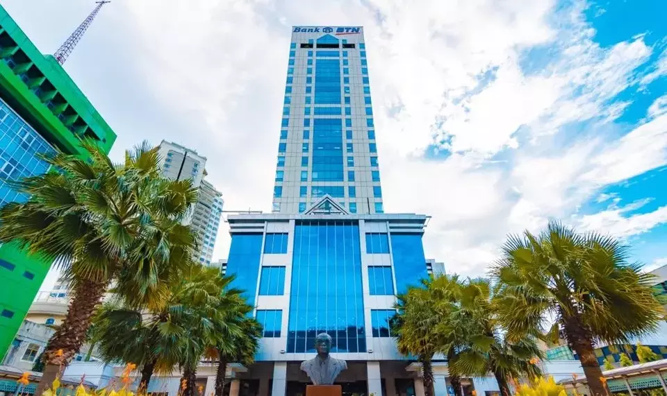 Kantor pusat PT Bank Tabungan Negara Tbk (BBTN) atau BTN.