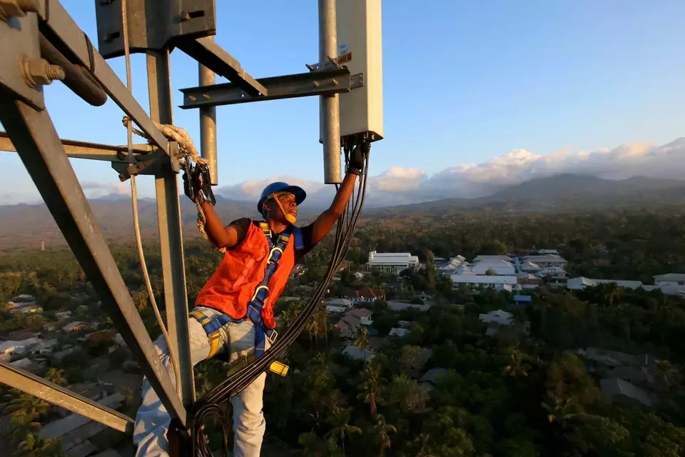 Base Transceiver Station (BTS) PT XL Axiata Tbk (EXCL). (Foto: Istimewa)