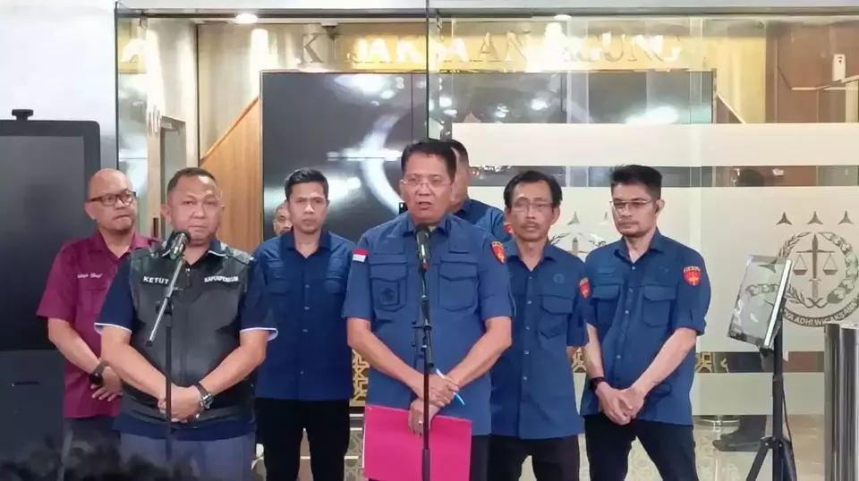 Direktur Penyidikan pada Jaksa Agung Muda Tindak Pidana Kejaksaan Agung (Kejagung), Kuntadi di Kantor Kejagung, Jakarta, Kamis (18/1/2024). (B-Universe Photo/Mita Amalia Hapsari)