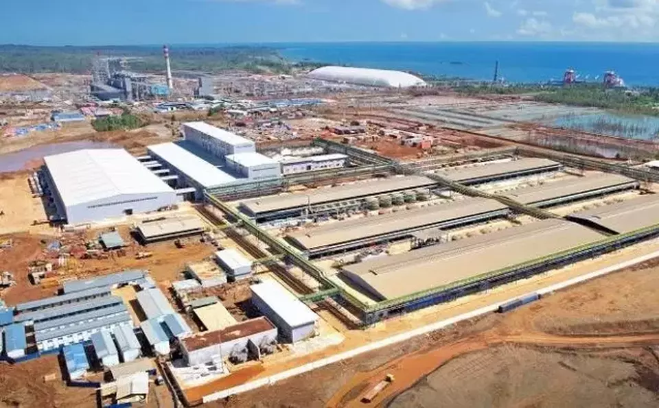 Salah satu fasilitas milik PT Trimegah Bangun Persada Tbk (NCKL) atau Harita Nickel. (Foto: Harita Nickel)