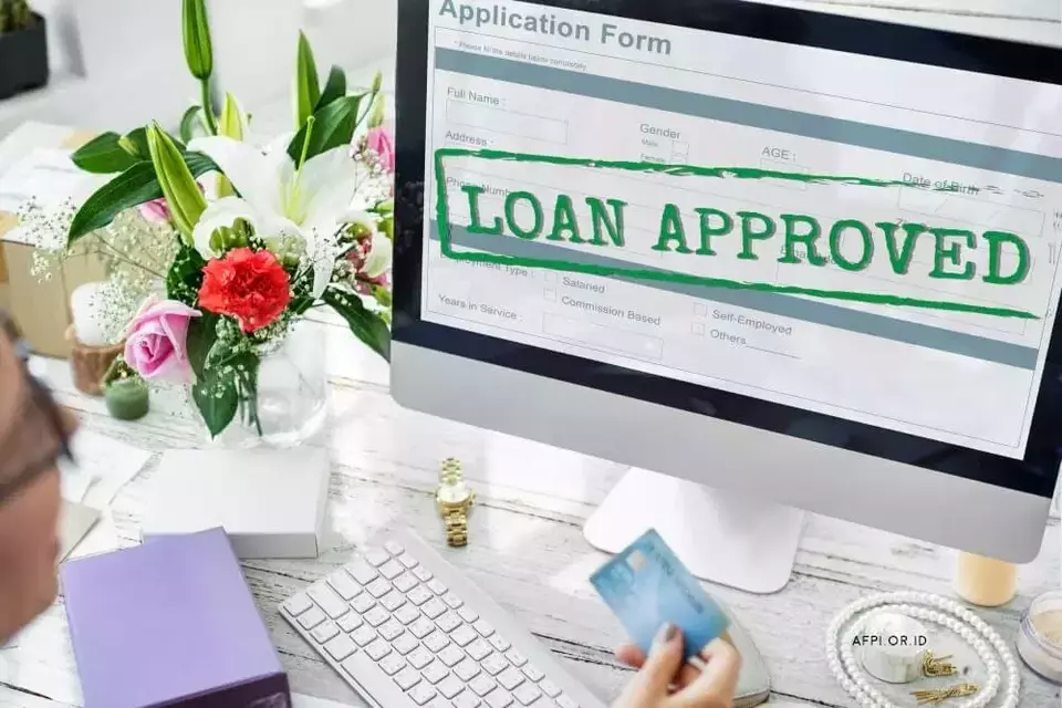 Ilustrasi pinjaman fintech p2p lending. (Sumber: AFPI)