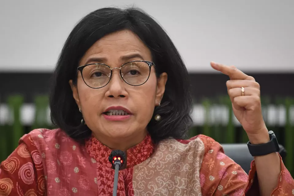 Menteri Keuangan Sri Mulyani Indrawati. (ANTARA FOTO/Aditya Pradana Putra/Spt)