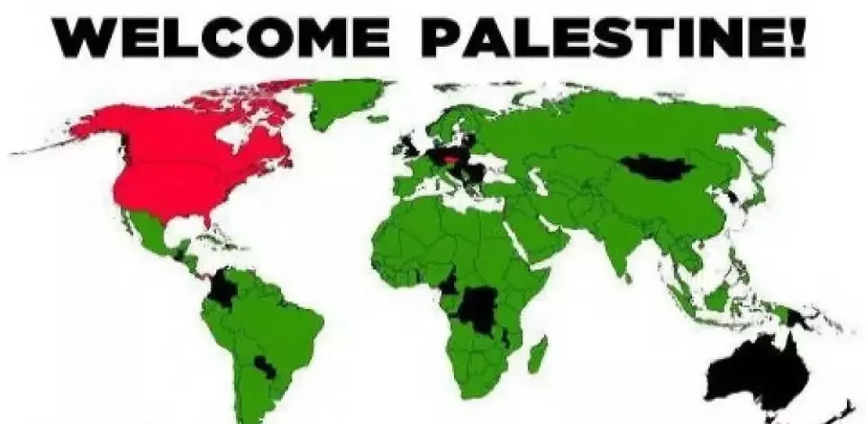 Mayoritas anggota Perserikatan Bangsa-Bangsa (PBB) mendukung peningkatan status keanggotaan Palestina di PBB. (Sumber: avaaz.orgh)