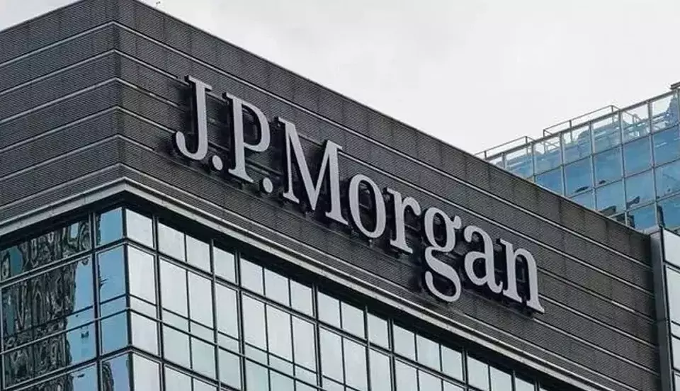 Gedung JP Morgan. (Foto: X/ @MissTrade)
