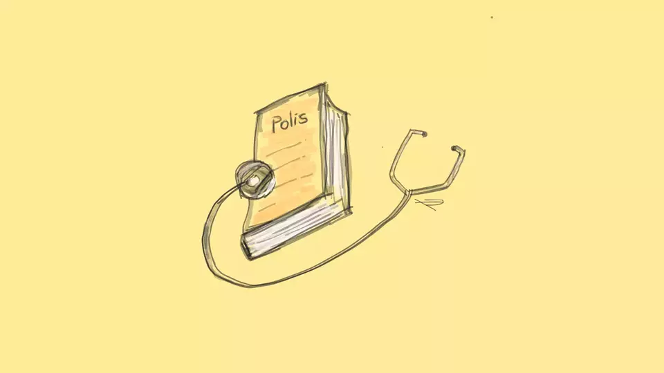 Ilustrasi polis asuransi kesehatan. (Investor Daily/Prisma Ardianto)