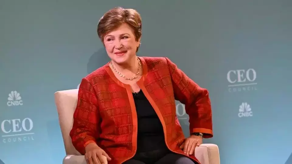 Direktur Pelaksana Dana Moneter Internasional (IMF) Kristalina Georgieva. (Foto: Shannon Finney/ CNBC)