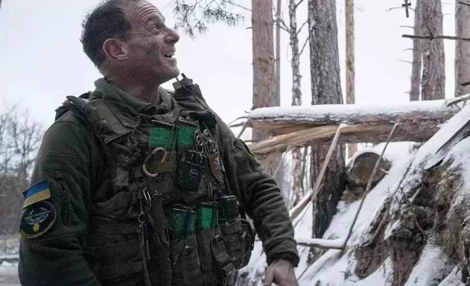 Peter Fouche terkenal di Ukraina karena menyelamatkan nyawa ratusan tentara. (Foto: BBC)