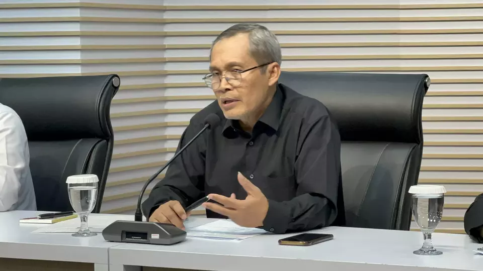 Wakil Ketua KPK, Alexander Marwata di gedung KPK, Jakarta, Selasa (9/7/2024)