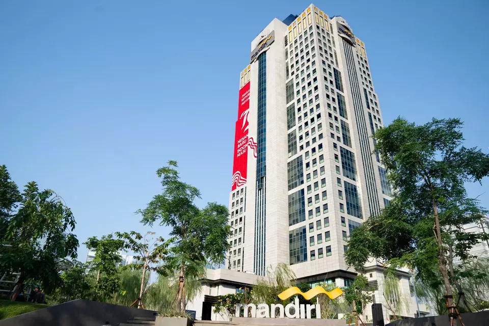 Gedung Bank Mandiri.