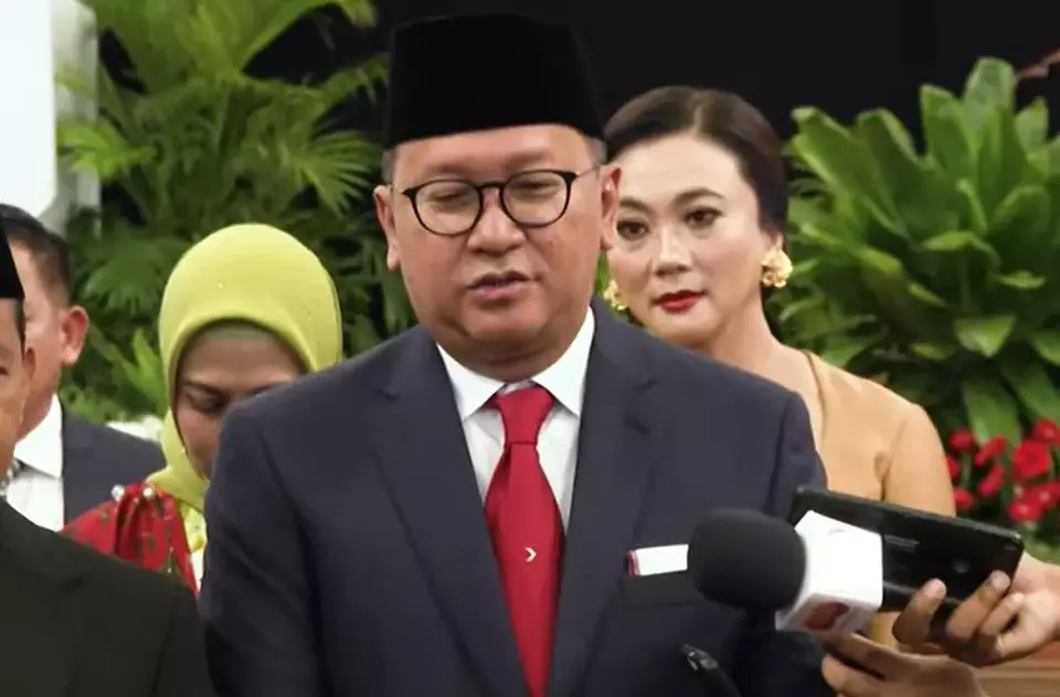 Menteri investasi yang baru dilantik Rosan Roeslani. (Youtube Sekretariat Presiden)