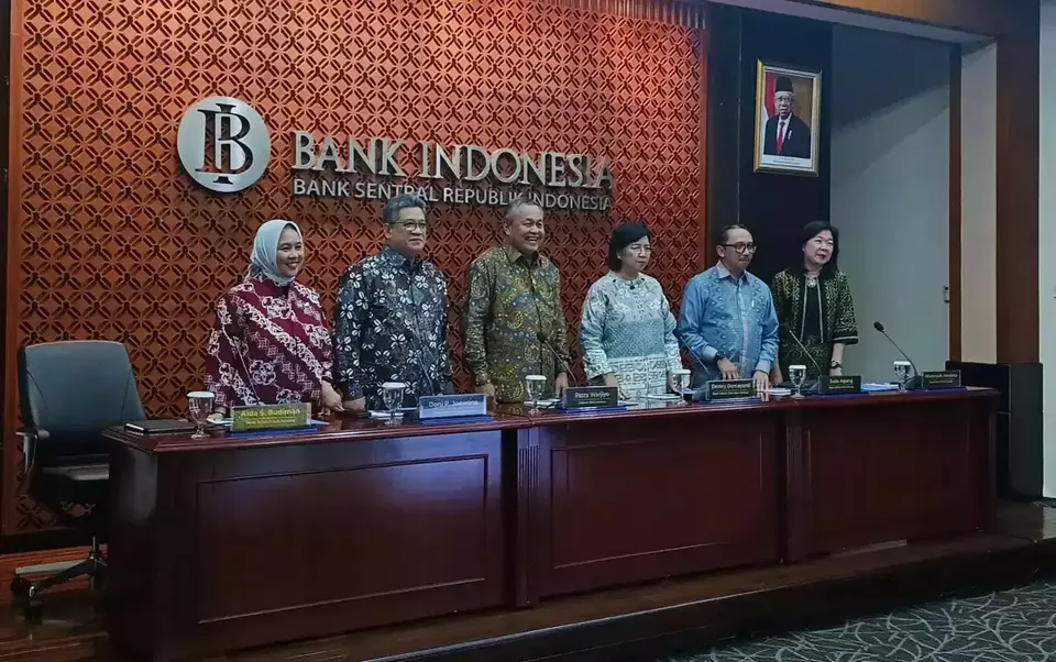 Pengumuman Hasil Rapat Dewan Gubernur Bank Indonesia Bulanan Bulan Agustus 2024 di Jakarta, pada Rabu (21/8/2024). (Investor Daily/Arnoldus Kristianus)