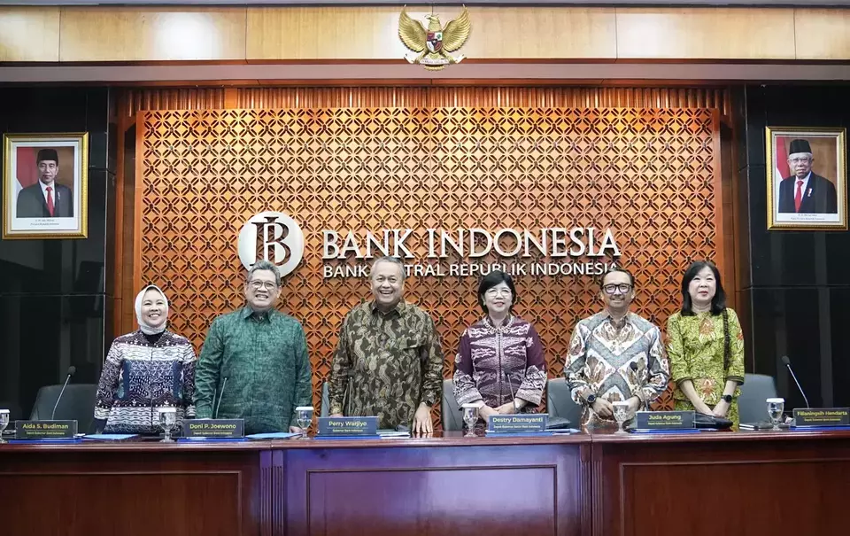 Pengumuman Hasil Rapat Dewan Gubernur (RDG) Bank Indonesia pada 20-21 Agustus 2024 di Jakarta, pada Rabu (21/8/2024). (Sumber: Bank Indonesia)