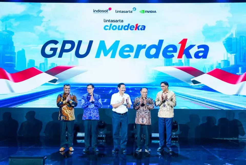 Lintasarta, anak usaha Indosat, luncurkan layanan GPU Merdeka. (IST)