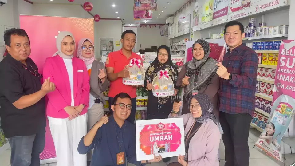 Pemenang hadiah  Program THR UMRAH VIVA 